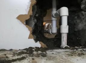 大石桥厨房下水管道漏水检测